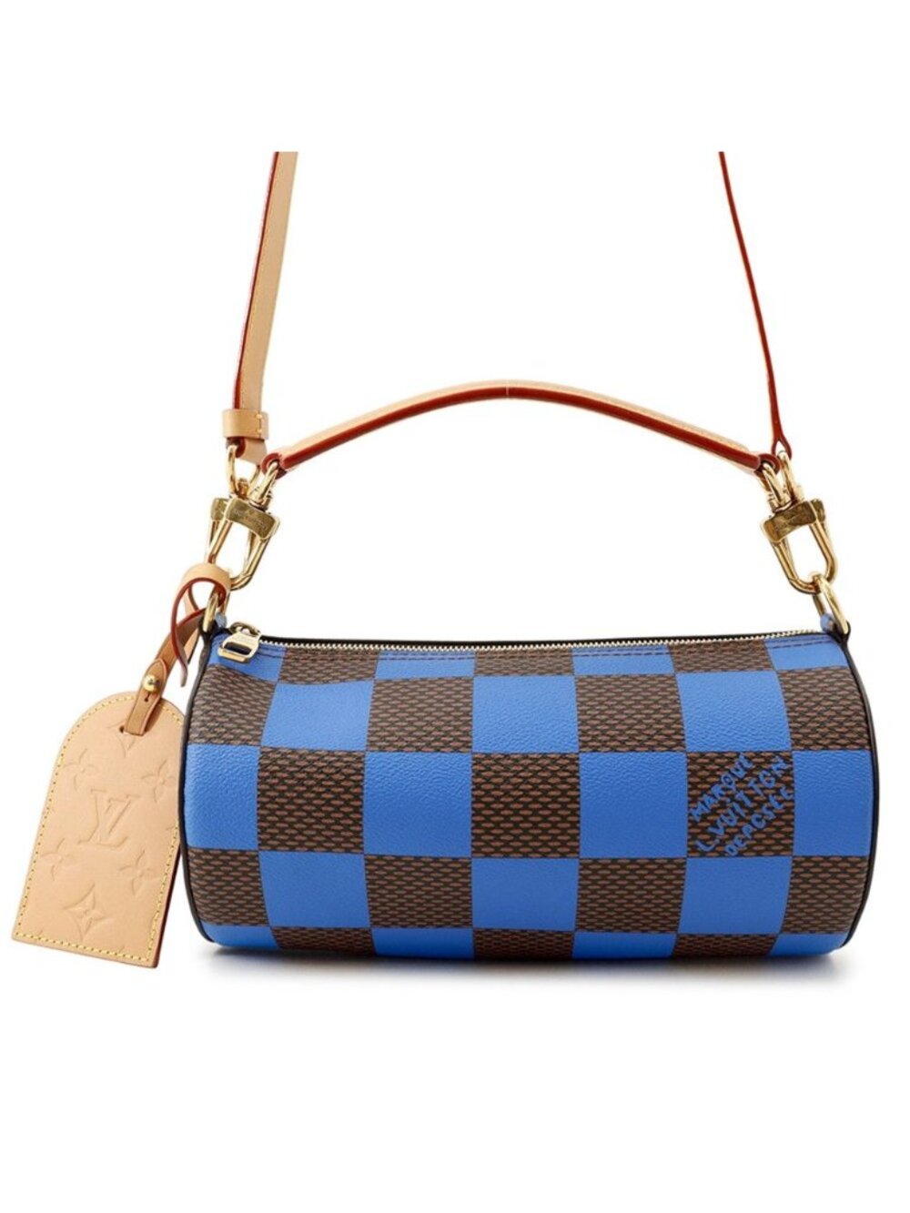 Louis Vuitton Shoulder Bag Damier Pop Soft Polochon 2-Way